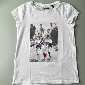 Ikks printed T-shirt- size 8